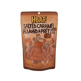 韩国 HBAF 杏仁 咸焦糖味 120g